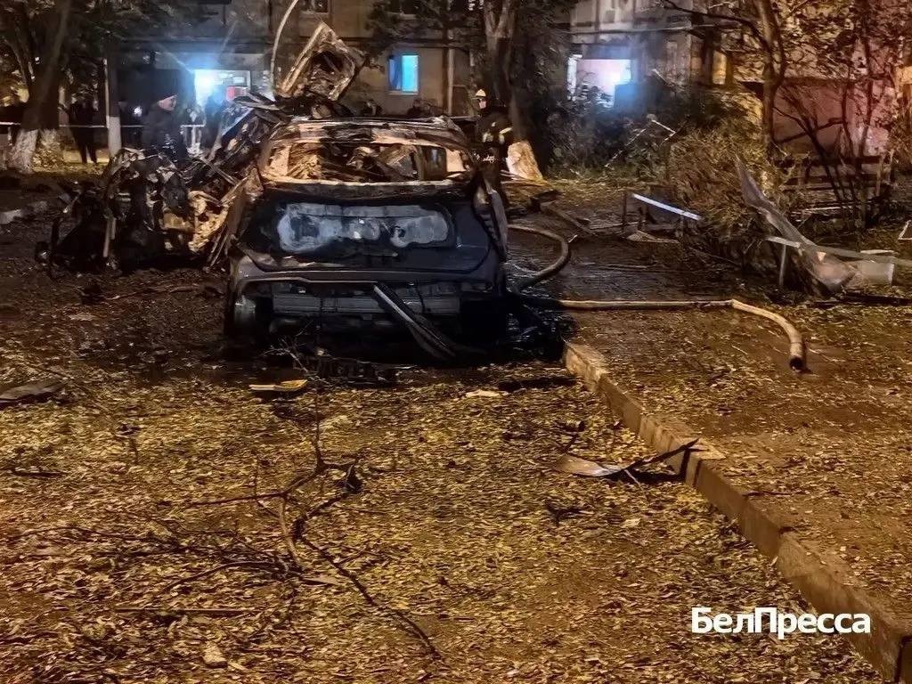 Последствия атаки в Ростовской области